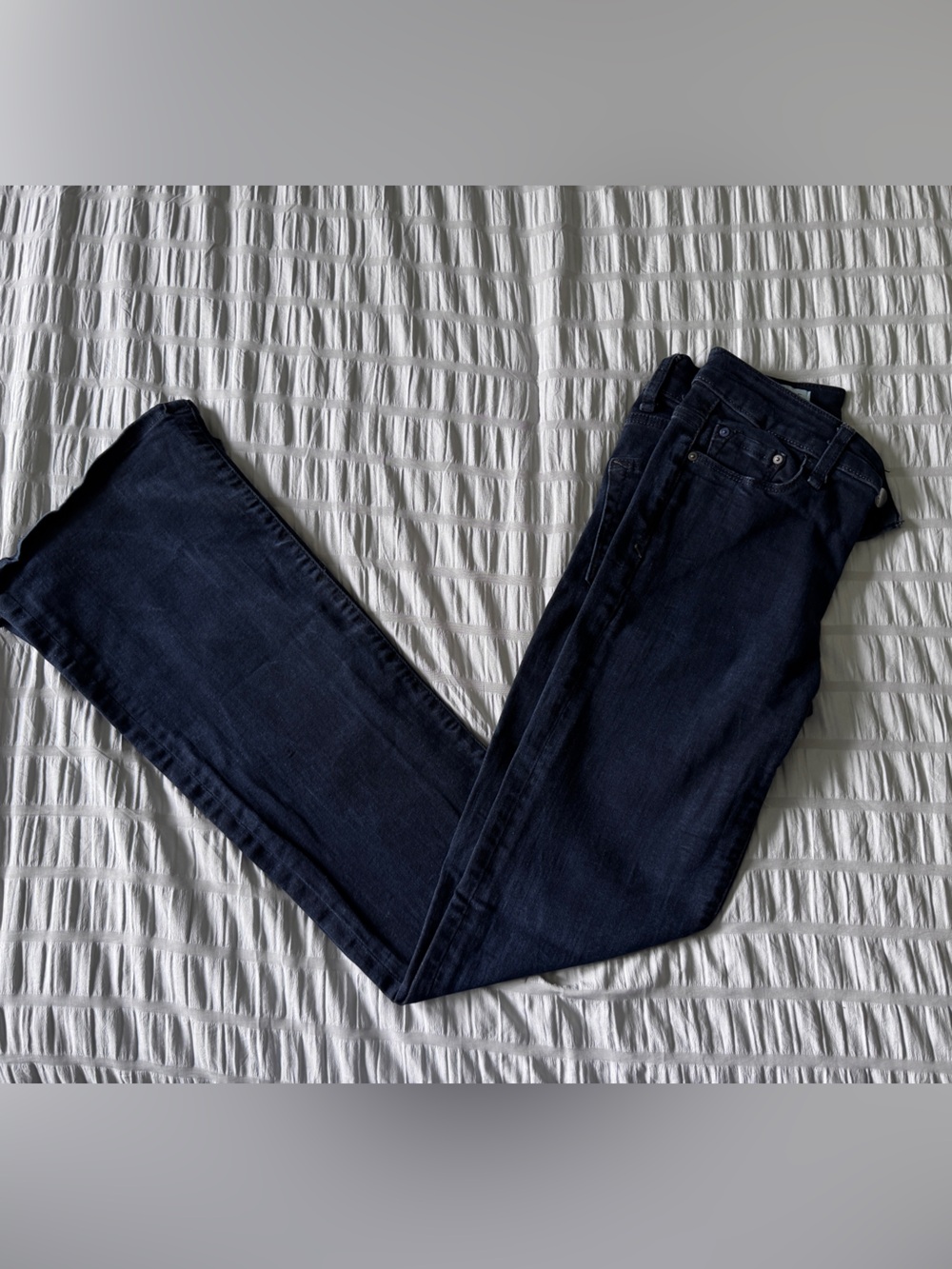 GAP Women's Modern Flare Jeans in Dark Navy